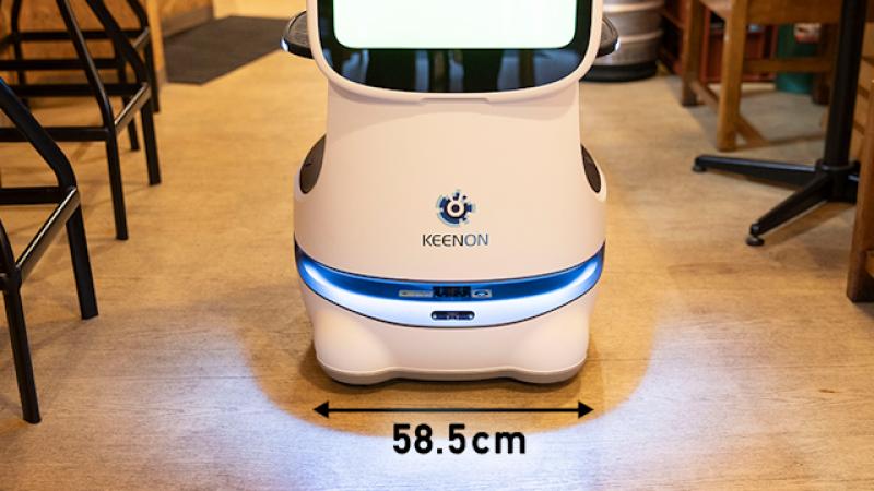 株式会社DFA Robotics（配膳ロボット「KEENON T10」｜大型デジタル