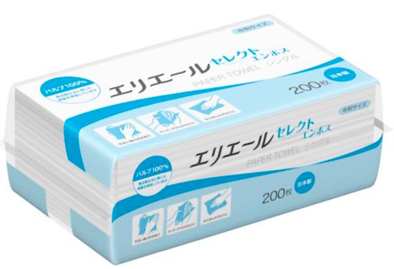エリエール ペーパータオル セレクトエンボス中判